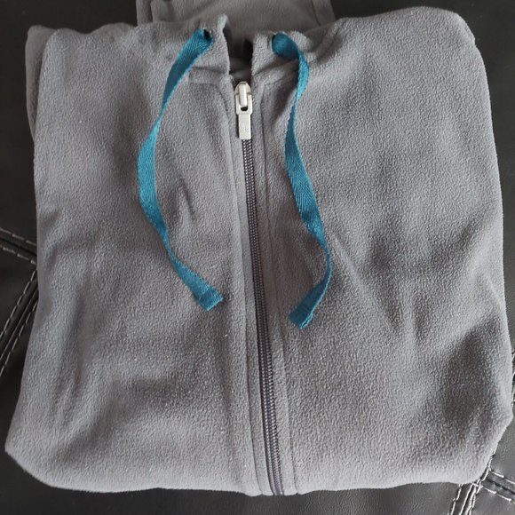 Jasmine Rose Grey Medium Women's Zippy Sweatshirt - Picture 2 of 4